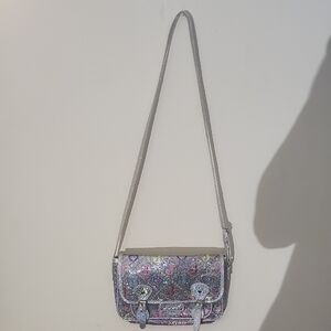 Justice Multicolor Glitter Crossbody Bag